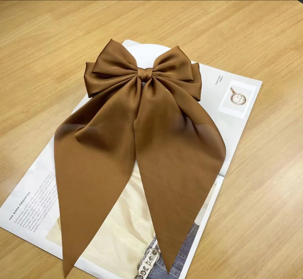 Silk Ribbon hair Bows