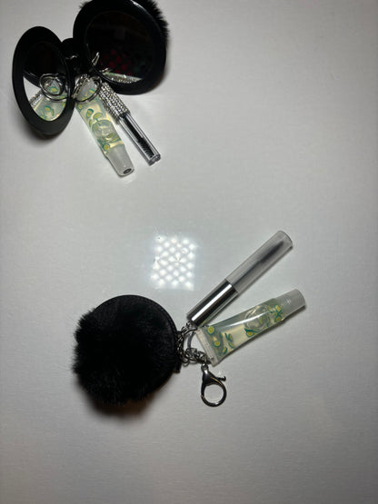 Mirror keychain lipgloss