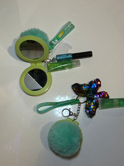 Mirror keychain lipgloss